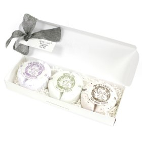 4x Caja de Bombas de Baño Natural  - Pressed Peonies + White Fig + Coffee & Walnut