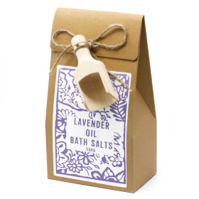 3x 500 g de sal de baño - Lavanda Himalaya